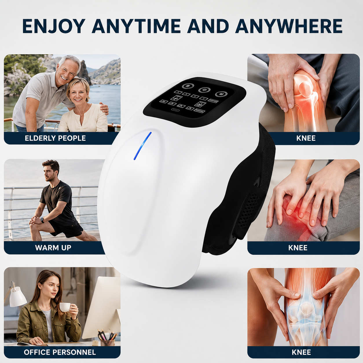 Velmora 4-In-1 Knee Massager
